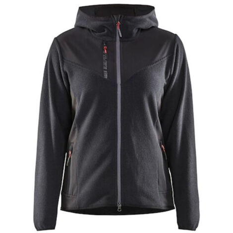 Veste de travail tricotée femme 5941 - Gris anthracite/Noir XS (1/4)