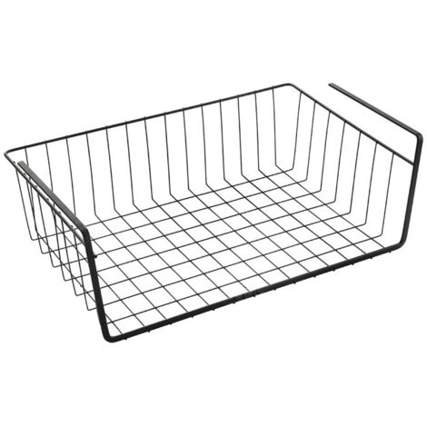 Panier suspendu Metaltex Kanguro 40x26x14 cm Noir