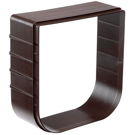 Tunnel d'extension - Ferplast - SWING 1 - Modulable - Couleur marron - Pour chatiere (1/3)
