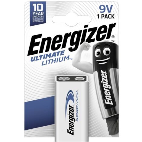Energizer Ultimate 6LR61 Pile 6LR61 (9V) lithium 9 V 1 pc(s) X37116