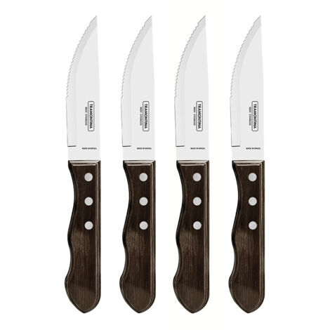 Tramontina Ensemble de 4 couteaux géants en polywood marron 12,7 cm (1/5)