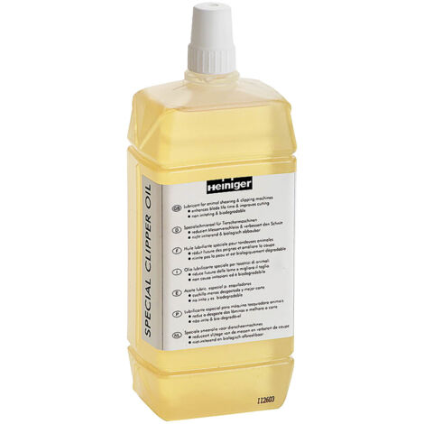 Huile spéciale pour tondeuse 500 ml HEINIGER (1/3)