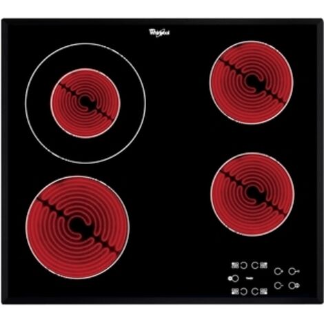 WHIRLPOOL AKT 8130 BA PLAQUE NOIR INTÉGRÉ (PLACEMENT) CÉRAMIQUE 4 ZONE(S) (1/3)