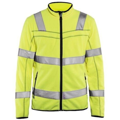 Veste de travail micropolaire haute visibilité 4941 - Jaune fluo 4XL (1/5)