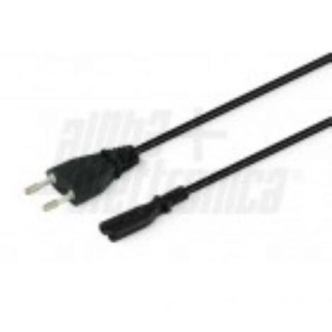 Alpha Elettronica 23-008B câble électrique Noir 1,5 m IEC 320 (1/3)