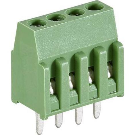 Bornier à vis TE Connectivity 282836-5 1.31 mm² Nombre de pôles 5 vert 1 pc(s) W277041 (1/2)