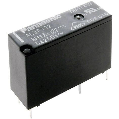 Panasonic ALDP112 Relais pour circuits imprimés 12 V/DC 5 A 1 NO (T) 1 pc(s) S73261 (1/5)