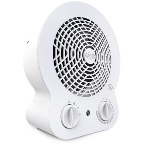 Argoclima Dori ice Intérieure Blanc 2000 W Chauffage de ventilateur électrique (1/5)