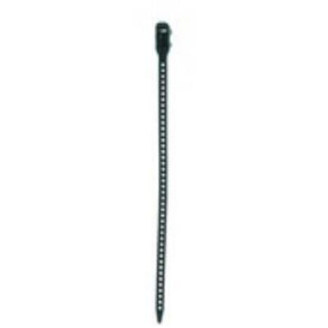HellermannTyton 115-07189 SRT1807 Serre-câble 180 mm 7 mm noir réouvrable, très flexible, avec collier réouvrable 1 pc(s) Q060131 (1/5)