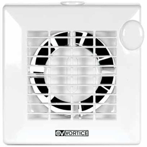 Vortice – Grille aération VMC 100 mm – Débit 90 m³/h – Construction en résine plastique résistante – Installation murale – 11201 (1/10)