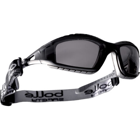Bollé Safety – Lunettes de protection fumée TRACKER II – Norme EPI – Traitement anti-buée et anti-rayures – Monture nylon ventilée (1/3)