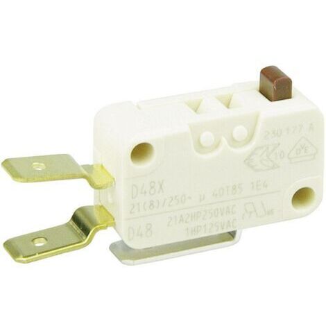 ZF D489-V3AA Microrupteur D489-V3AA 250 V/AC 21 A 1 x On/(On) à rappel 1 pc(s) D72296 (1/3)