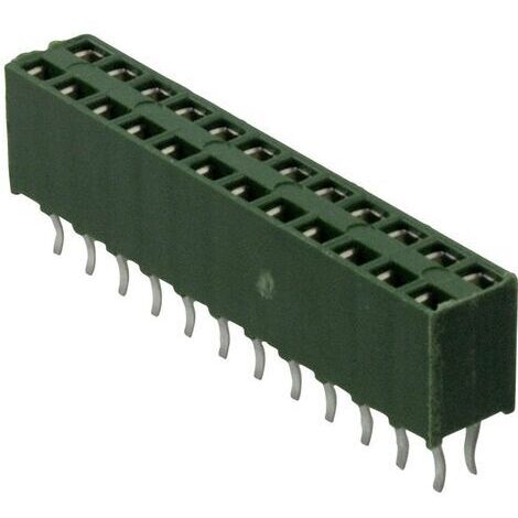 TE Connectivity Barrette femelle (standard) série AMPMODU HV-100 Nbr total de pôles 10 Pas: 2.54 mm 215307-5 1 pc(s) V010731 (1/5)