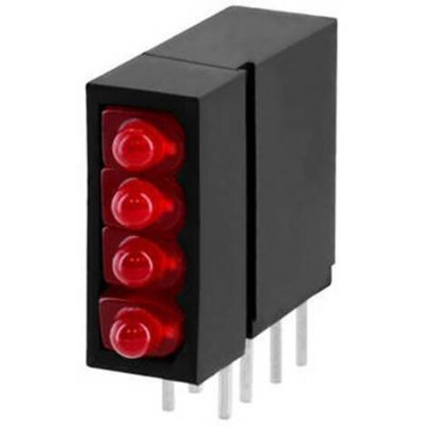 Vossloh Schwabe WU-1841 Élément LED rouge 1.8 mm 32 mcd Bulk Q151582 (1/2)