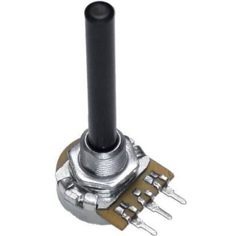 Potentiomètre rotatif logarithmique OMEG 9816 mono 0.2 W 2.2 kΩ 1 pc(s) X820771 (1/2)