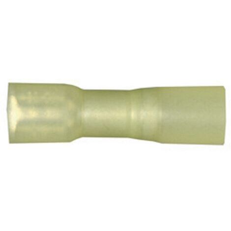 Cosse clip 6.3 mm x 0.8 mm Vogt Verbindungstechnik 3967h avec gaine thermorétractable 180 ° entièrement isolé jaune 1 pc(s) D23086 (1/4)