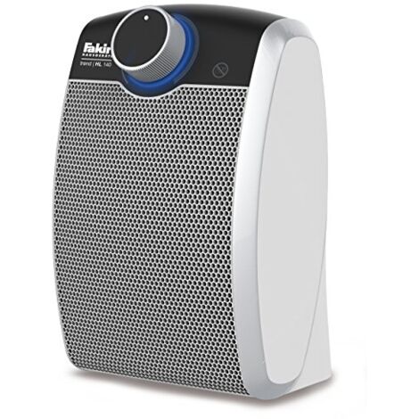FAKIR 6258006 TREND HL 140 RADIATEUR SOUFFLANT CÉRAMIQUE BLANC/ARGENT (1/3)