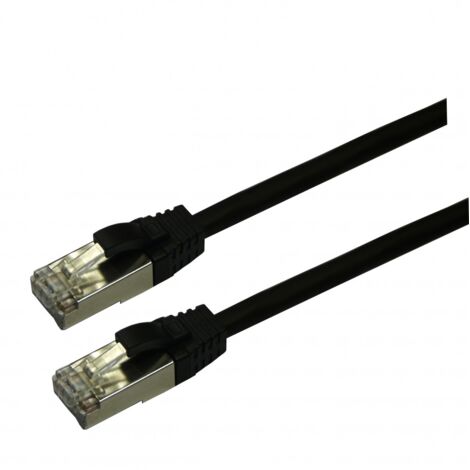 Câble CAT 6 RJ45 F/UTP - 3m Noir (1/3)