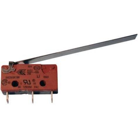 Saia X4G303N1BBJ61 Microrupteur X4G303N1BBJ61 250 V/AC 2.5 A 1 x On/(On) IP40 à rappel 1 pc(s) D70102 (1/2)