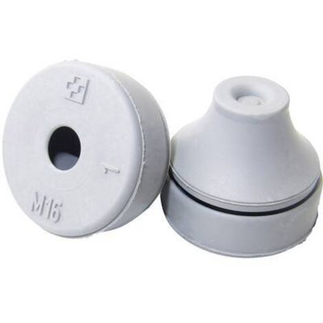 WKK ART020115 Passe-câbles Ø max. des bornes 20 mm EPDM gris-argent (RAL 7001) 1 pc(s) Q700552 (1/2)