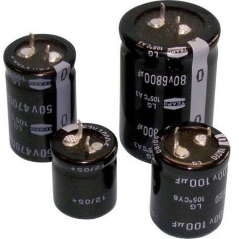 Teapo SLG108M063S1A5Q25K Condensateur électrolytique Snap-In 10 mm 1000 µF 63 V 20 % (Ø x H) 22 mm x 25 mm 1 pc(s) Y536591 (1/2)