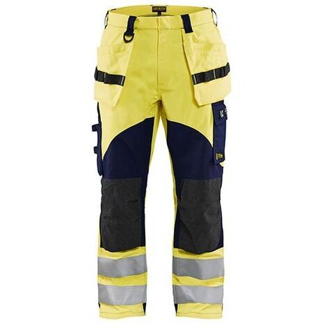 Pantalon de travail multinormes inhérent 1589 - Jaune fluo/Marine 3XL - FR(56) - SE(C62) - Standards (1/2)
