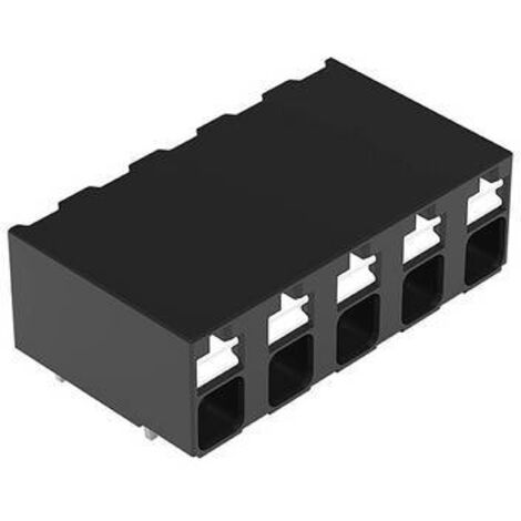 WAGO 2086-3205/300-000 Borne pour circuits imprimés 1.50 mm² Nombre de pôles 5 noir 1 pc(s) X516172 (1/2)