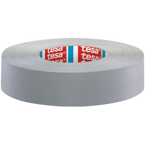 Ruban en tissu tesaband® Premium 4651 gris L.50m l.38mm Rl.