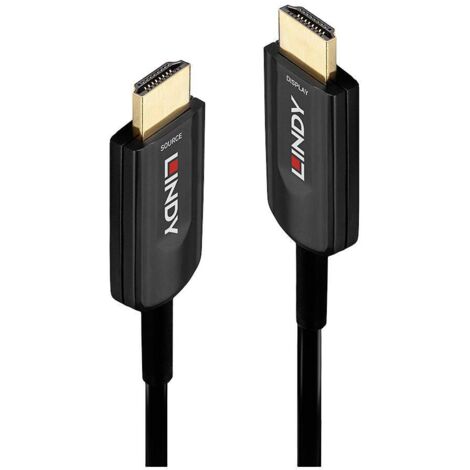 Câbles et adaptateurs audio vidéo LINDY 10m Fibre Optic Hybrid Ultra High Speed HDMI Cable (1/5)