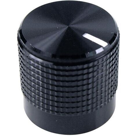 Tête de bouton rotatif Cliff FC7223 noir (Ø x H) 15 mm x 15 mm 1 pc(s) D71324 (1/4)