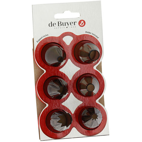 De Buyer - Sélection de 6 douilles à formes classiques (1/2)