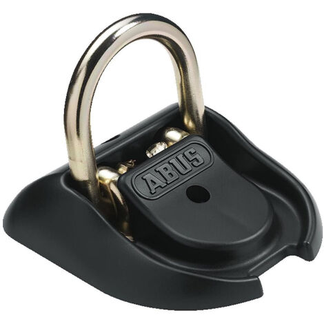 Abus – Fixation murale ou au sol 160 x 165 mm – Anse 16 mm en acier spécial – Niveau de sécurité 20 – Pour sécuriser vélos et motos