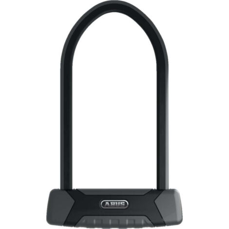 Abus – Antivol U Granit X Plus 540 avec support USH 540 – Cylindre X-Plus anti-crochetage – Double verrouillage – 2 clés avec éclairage LED - 15HB300