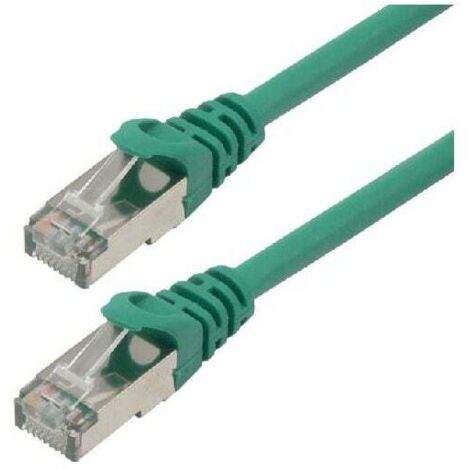 Cordon de brassage RJ45 CAT 6 F/UTP - 2m Vert (1/3)