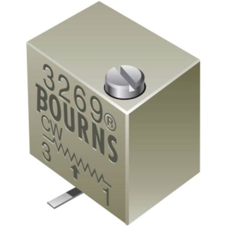 Bourns 3269W-1-502LF Trimmer Cermet linéaire 0.25 W 5 kΩ 4320 ° 1 pc(s) R089422 (1/2)