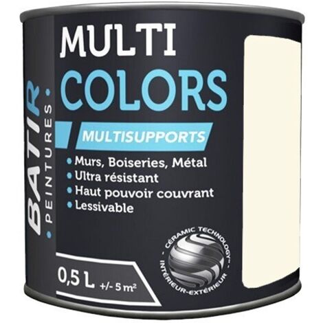Batir Multicolors Peinture Multisupports Mat Poudré 0.5l - Batir (1/2)