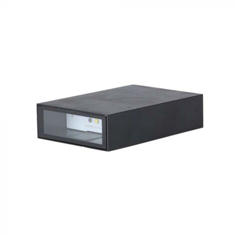 V-TAC VT-844 Applique LED 4W double faisceau applique rectangulaire lumière noire 3000K IP65 - SKU 218561 (1/5)
