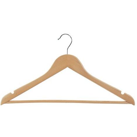 Cintres bois Alba – Lot de 25 (1/3)