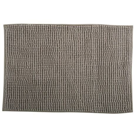 Tapis de bain Microfibre CHENILLE 40x60cm Taupe MSV