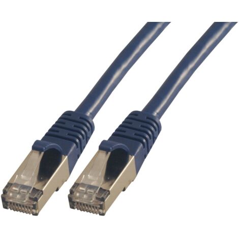 Modèle du produit : Cordon Cat 6 RJ45 F/UTP - 1m Bleu (1/3)