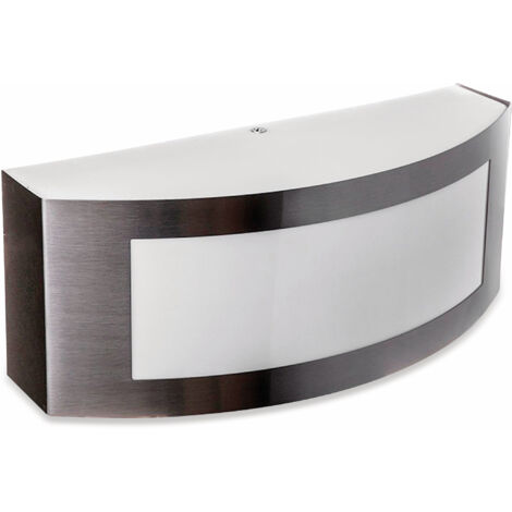 V-TAC VT-7670 Support de lampe murale moderne en acier - applique murale pour lampes E27 couleur grise sku 7513 (1/5)