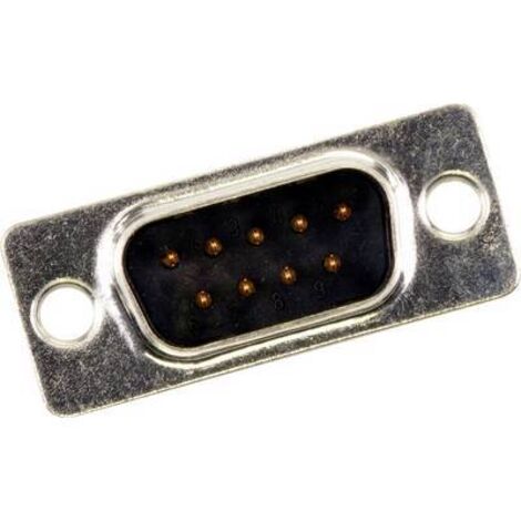 Molex 1727040075 SUB-D mâle Nombre de pôles: 9 à souder 1 pc(s) Carton W143752 (1/2)