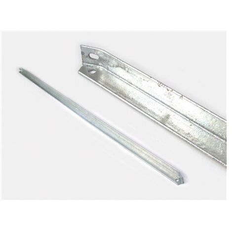 Filiac – Jambe de force acier galvanisé 1,20 m – Section 25x25 mm – Pour travaux de construction et aménagement extérieur (1/2)