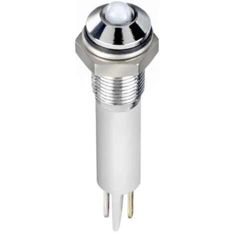 APEM Q8P1CXXW24E Voyant de signalisation LED blanc Proéminente 1600 mcd Y111643 (1/2)