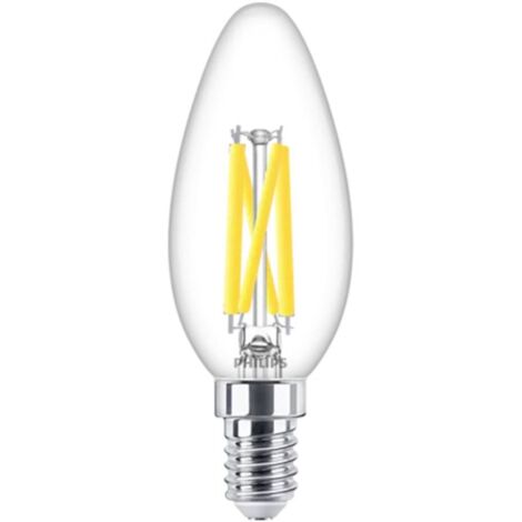 Philips LED 871951432455800 LED CEE D (A - G) E14 forme de flamme 5.9 W = 60 W blanc chaud (Ø x L) 35 mm x 97 mm 1 pc(s) W188792 (1/5)