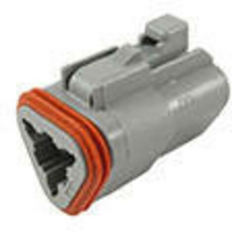 TE Connectivity DT06-3S-C015 Cosse cylindrique mâle femelle, droit Nombre total de pôles: 3 Série (connecteur rond): DT 1 pc(s) W501591 (1/3)