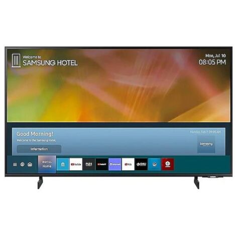 Samsung HG43AU800EEXEN TV pour le hotel sector 109,2 cm (43") 4K Ultra HD Smart TV Noir 20 W (1/5)