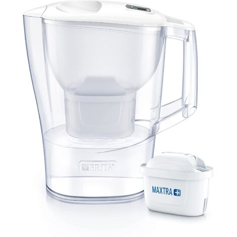 BRITA ALUNA CARAFE FILTRANTE PLASTIQUE BLANC 26,5 X 11 X 27,5 CM (1/5)