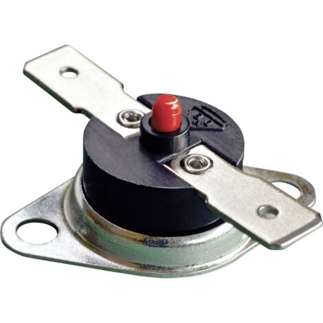 Thermostat bimétallique 250V 16A – Température d'ouverture 90°C (± 5°C) – Interrupteur sensible à la température – Réinitialisation manuelle – Thermorex (1/3)
