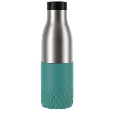 EMSA Bludrop Sleeve N3110600 gourde Utilisation quotidienne 500 ml Acier inoxydable Vert, Acier inoxydable (1/4)